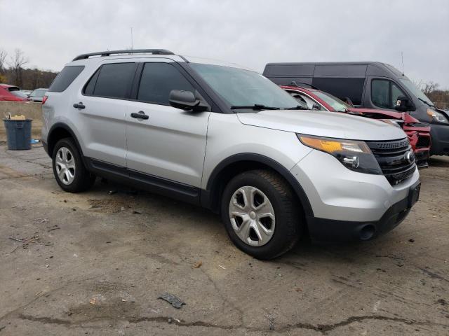1FM5K8AR3FGC66930 - 2015 FORD EXPLORER POLICE INTERCEPTOR 银色 照片 4
