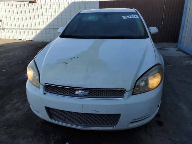 2G1WG5E30D1213426 - 2013 CHEVROLET IMPALA LT WHITE photo 5