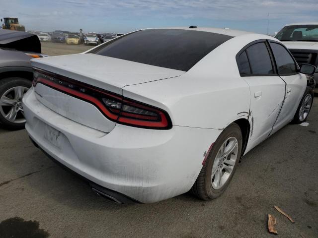 2C3CDXBG1FH809987 - 2015 DODGE CHARGER SE WHITE photo 3