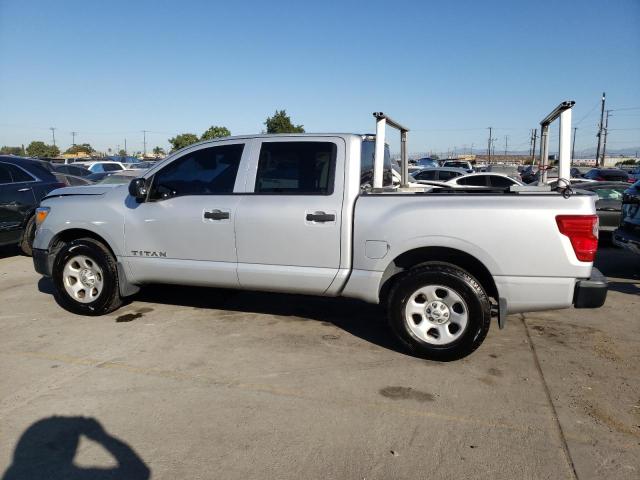 1N6AA1EJ9JN547844 - 2018 NISSAN TITAN S SILVER photo 2