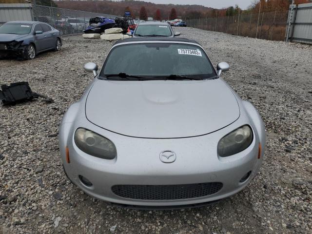 JM1NC25F860112303 - 2006 MAZDA MX-5 MIATA SILVER photo 5