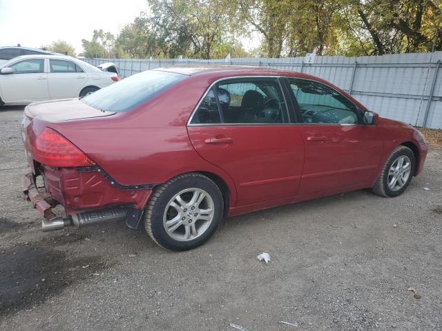 1HGCM56777A809150 - 2007 HONDA ACCORD EX RED photo 3