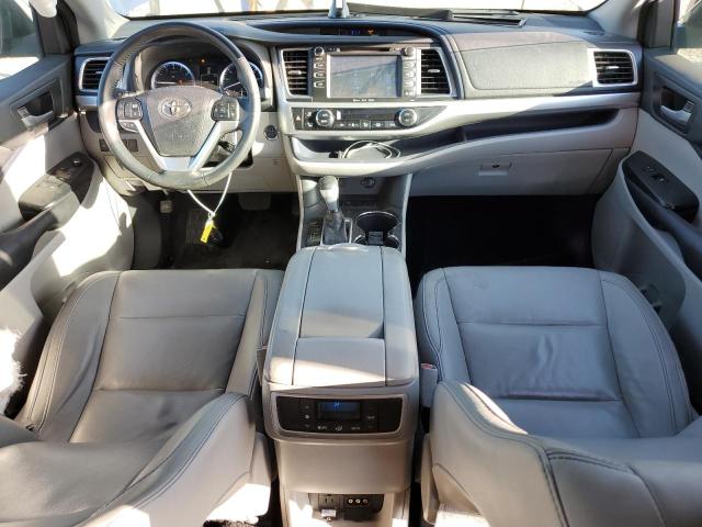 5TDKKRFHXGS506169 - 2016 TOYOTA HIGHLANDER XLE SILVER photo 8