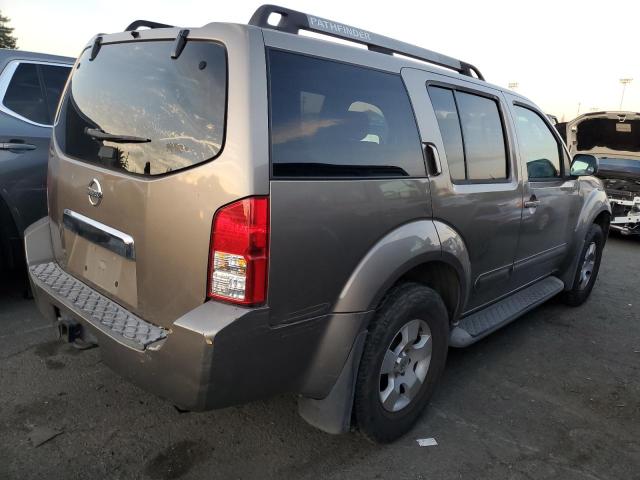 5N1AR18W55C760807 - 2005 NISSAN PATHFINDER LE 银色 照片 3