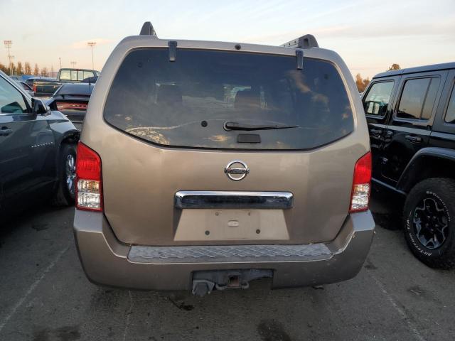 5N1AR18W55C760807 - 2005 NISSAN PATHFINDER LE SILVER photo 6