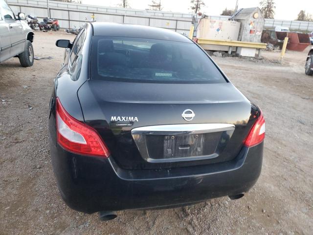 1N4AA51E39C840865 - 2009 NISSAN MAXIMA S BLACK photo 6