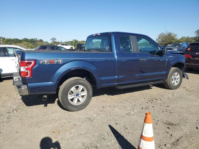 1FTEX1EP0JFA92190 - 2018 FORD F150 SUPER CAB BLUE photo 3