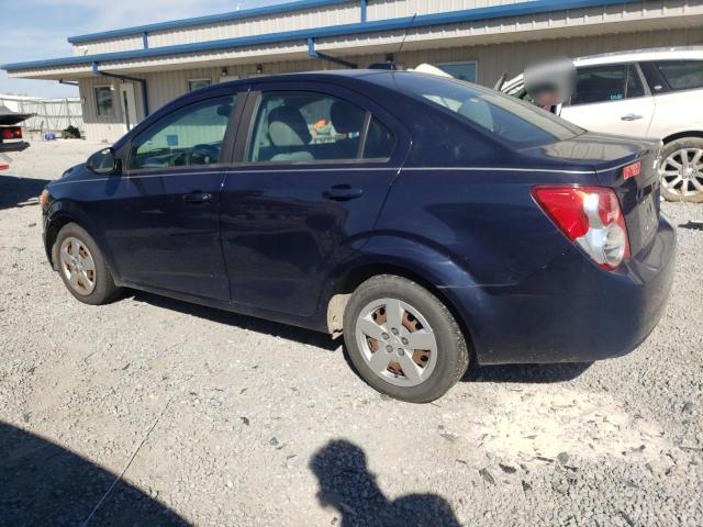 1G1JA5SH0F4164828 - 2015 CHEVROLET SONIC LS BLUE photo 2