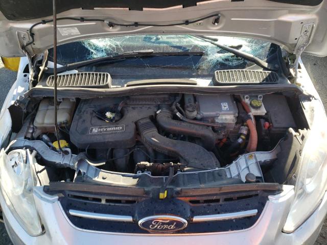 1FADP5BU6GL113010 - 2016 FORD C-MAX SEL SILVER photo 12