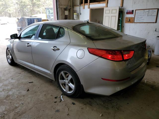 5XXGM4A77FG357009 - 2015 KIA OPTIMA LX SILVER photo 2