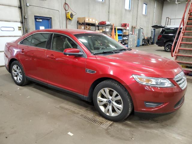 1FAHP2EW9BG169067 - 2011 FORD TAURUS SEL RED photo 4