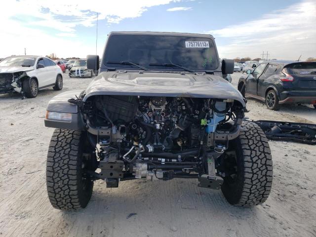 1C6JJTBG8PL567263 - 2023 JEEP GLADIATOR RUBICON GRAY photo 5