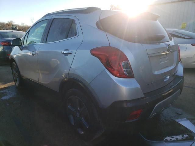 KL4CJHSB3EB572080 - 2014 BUICK ENCORE PREMIUM SILVER photo 2