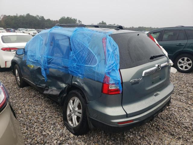 5J6RE3H5XBL030693 - 2011 HONDA CR-V EX GRAY photo 2