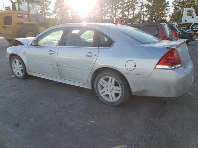 2G1WB5EK4B1324662 - 2011 CHEVROLET IMPALA LT SILVER photo 2