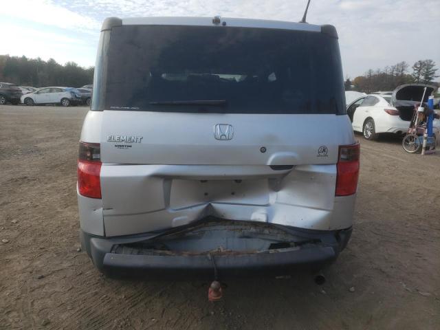 5J6YH28798L009681 - 2008 HONDA ELEMENT EX SILVER photo 6