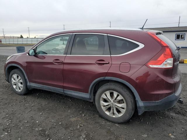 5J6RM4H77DL047089 - 2013 HONDA CR-V EXL MAROON photo 2