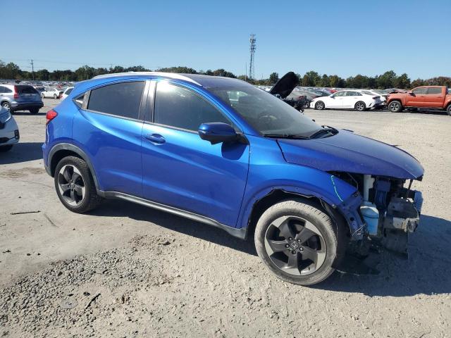 3CZRU6H75JM704512 - 2018 HONDA HR-V EXL BLUE photo 4