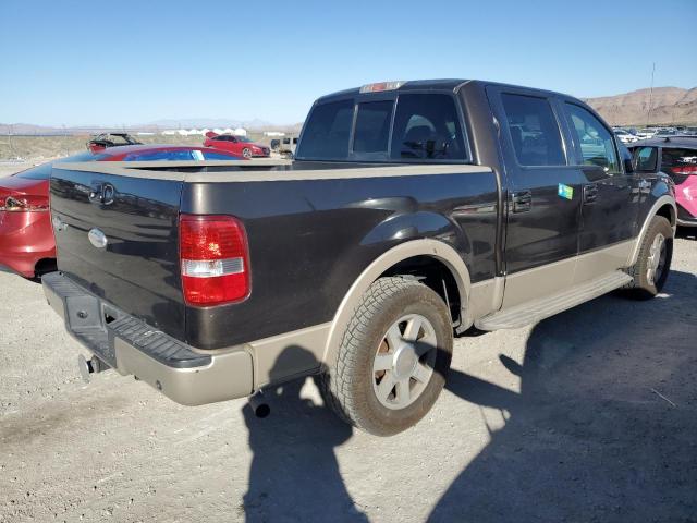 1FTPW12547KC79270 - 2007 FORD F150 SUPERCREW BLACK photo 3