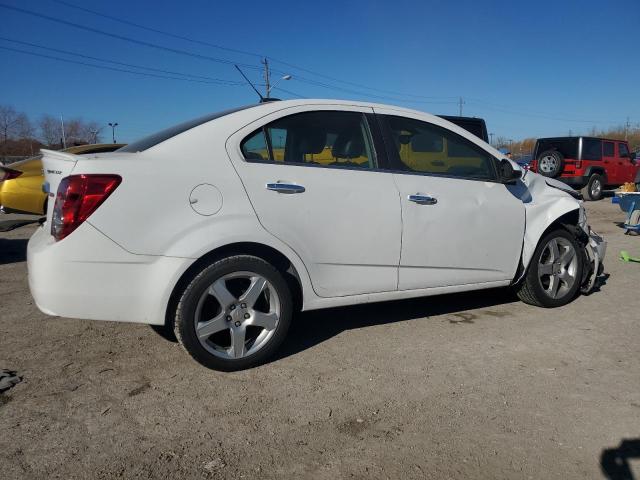 1G1JE5SB9F4206994 - 2015 CHEVROLET SONIC LTZ WHITE photo 3