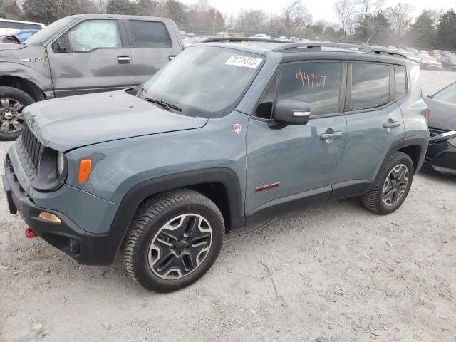 ZACCJBCT0FPC31091 - 2015 JEEP RENEGADE TRAILHAWK GRAY photo 1