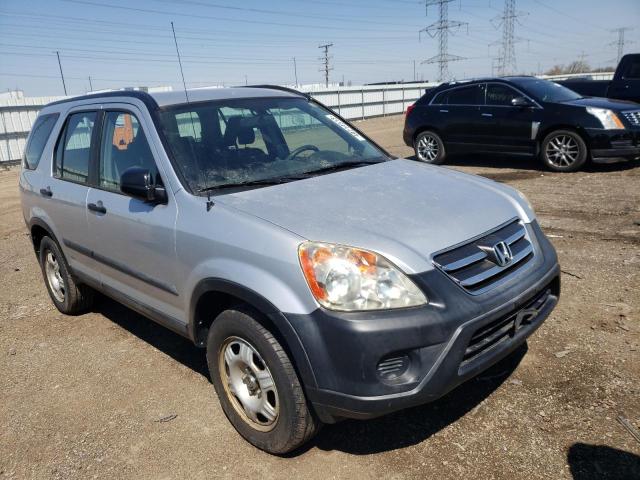 SHSRD78536U413117 - 2006 HONDA CR-V LX SILVER photo 4