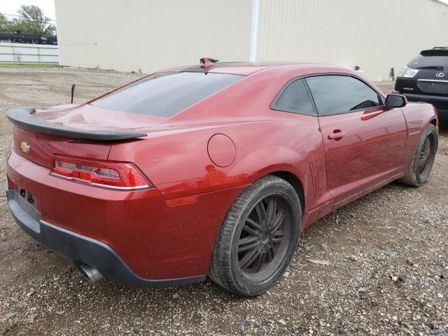 2G1FD1E38F9190161 - 2015 CHEVROLET CAMARO LT MAROON photo 3