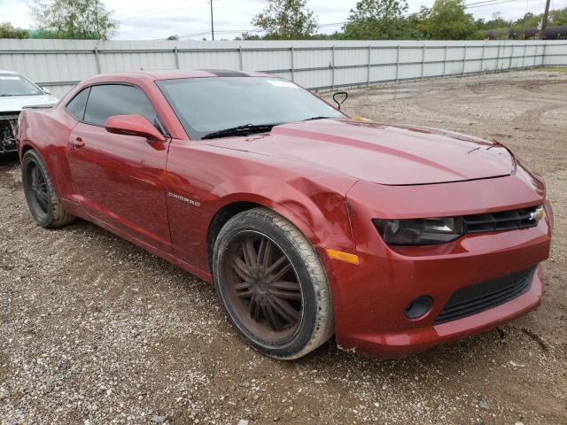 2G1FD1E38F9190161 - 2015 CHEVROLET CAMARO LT MAROON photo 4