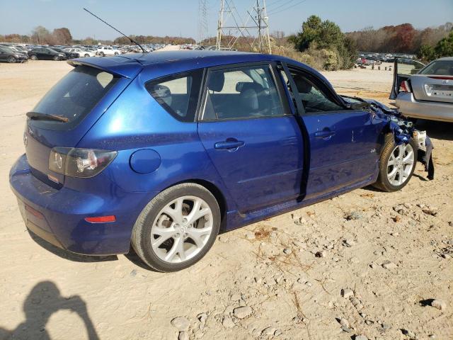 JM1BK343171689446 - 2007 MAZDA 3 HATCHBACK BLUE photo 3