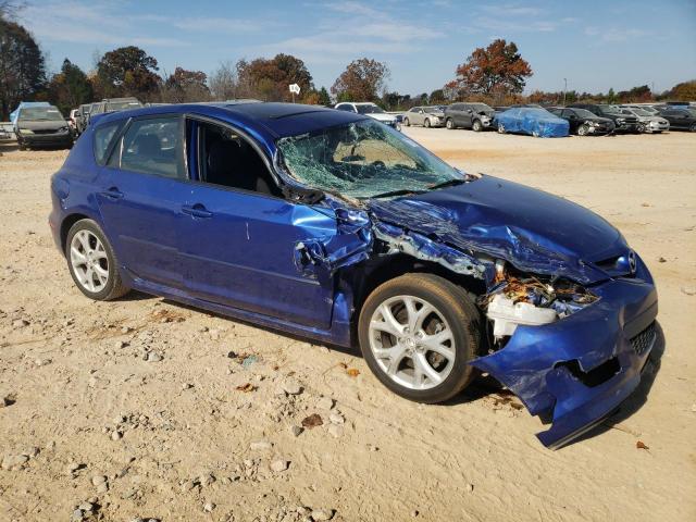 JM1BK343171689446 - 2007 MAZDA 3 HATCHBACK BLUE photo 4