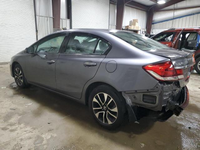 19XFB2F80FE093986 - 2015 HONDA CIVIC EX GRAY photo 2