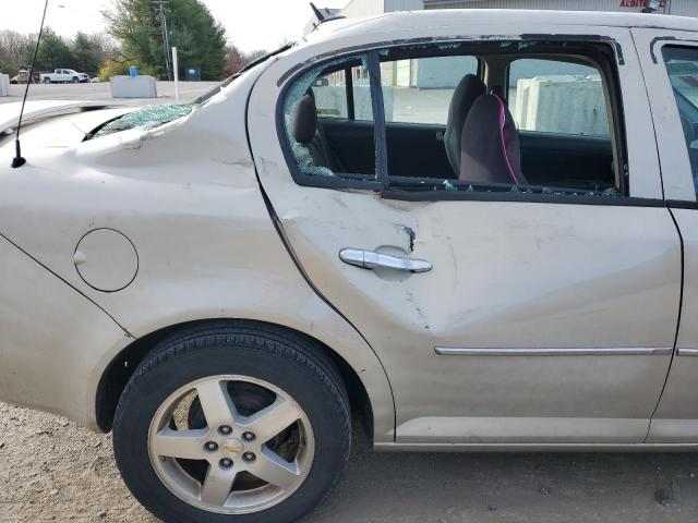 1G1AT58H797145133 - 2009 CHEVROLET COBALT LT CREAM photo 10