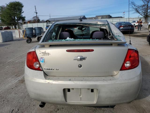 1G1AT58H797145133 - 2009 CHEVROLET COBALT LT CREAM photo 6