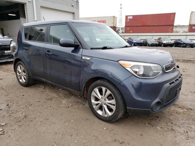 KNDJP3A50F7126824 - 2015 KIA SOUL + BLUE photo 4