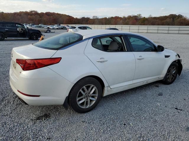 KNAGM4A76B5122595 - 2011 KIA OPTIMA LX WHITE photo 3