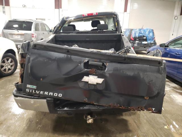 1GCSKSE36AZ176386 - 2010 CHEVROLET SILVERADO K1500 LT BLACK photo 6