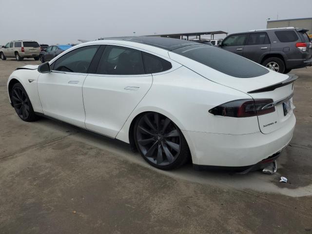 5YJSA1DP2DFP07157 - 2013 TESLA MODEL S თეთრი ფოტო 2