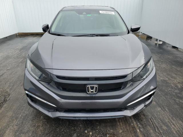 2HGFC2F60KH563221 - 2019 HONDA CIVIC LX GRAY photo 5