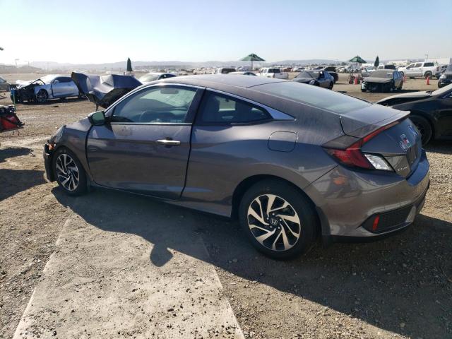 2HGFC4B51JH306625 - 2018 HONDA CIVIC LX GRAY photo 2