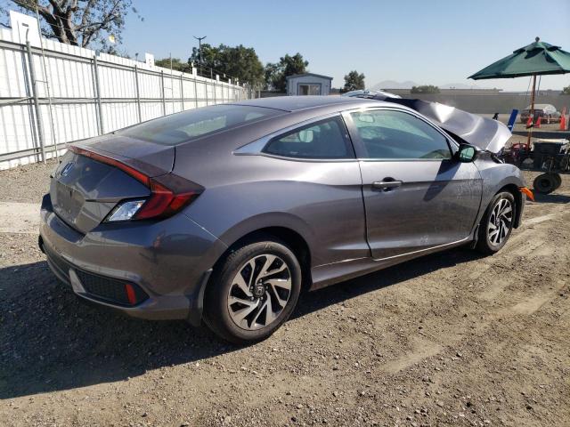 2HGFC4B51JH306625 - 2018 HONDA CIVIC LX GRAY photo 3