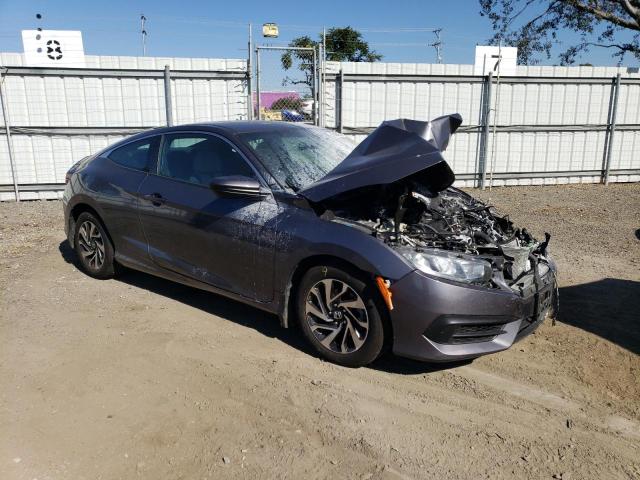 2HGFC4B51JH306625 - 2018 HONDA CIVIC LX GRAY photo 4