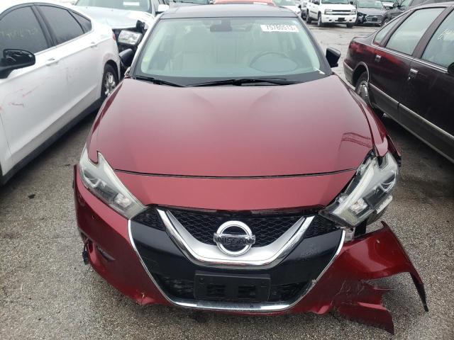 1N4AA6AP3GC426019 - 2016 NISSAN MAXIMA 3.5S BURGUNDY photo 5