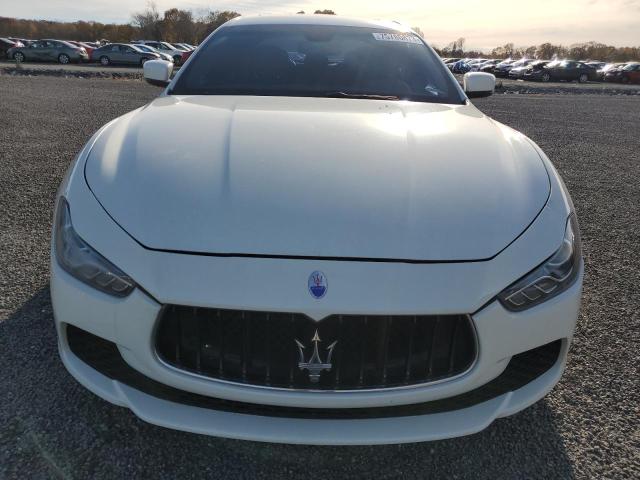 ZAM57XSA9E1083960 - 2014 MASERATI GHIBLI WHITE photo 5