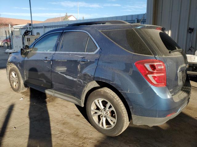 2GNFLFEK0G6153212 - 2016 CHEVROLET EQUINOX LT BLUE photo 2