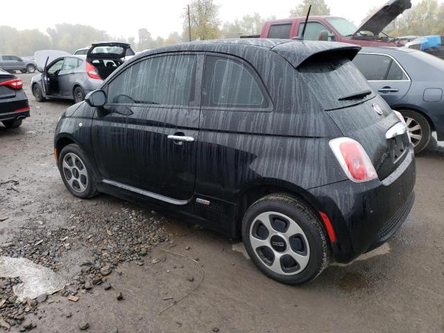 3C3CFFGE8ET291247 - 2014 FIAT 500 ELECTRIC BLACK photo 2