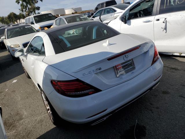 WDDPK3JA2HF127722 - 2017 MERCEDES-BENZ SLC 300 WHITE photo 2