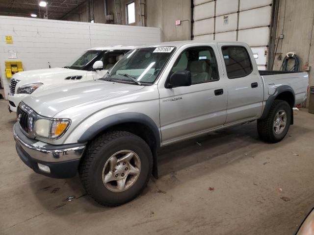 5TEGN92N44Z377241 - 2004 TOYOTA TACOMA DOUBLE CAB PRERUNNER SILVER photo 1