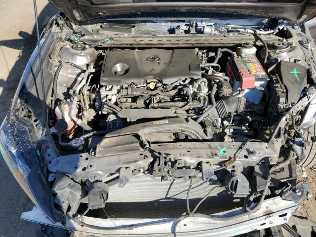 4T1G11AK0MU612257 - 2021 TOYOTA CAMRY SE CHARCOAL photo 11