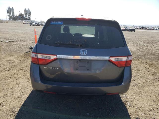 5FNRL5H64CB061619 - 2012 HONDA ODYSSEY EXL GRAY photo 6