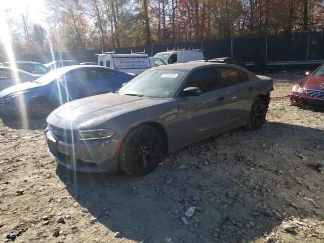 2C3CDXHG9JH133742 - 2018 DODGE CHARGER SXT PLUS GRAY photo 1